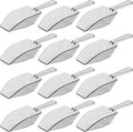 Clear Mini Plastic Acrylic Scoops 12 Pcs | 5.5” Kitchen Scoop | Wedding by Anapoliz