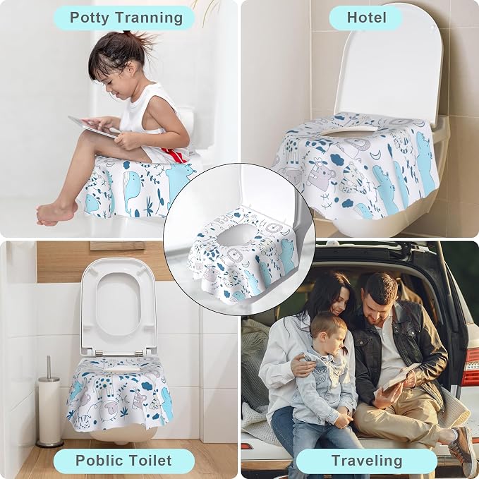 Toilet Seat Covers Disposable, Kids Potty Training, Potable Potty Seat Covers - Image 7