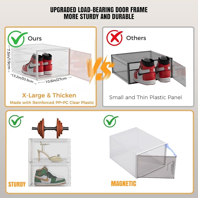 X-Large Stackable Shoe Boxes - Image 3