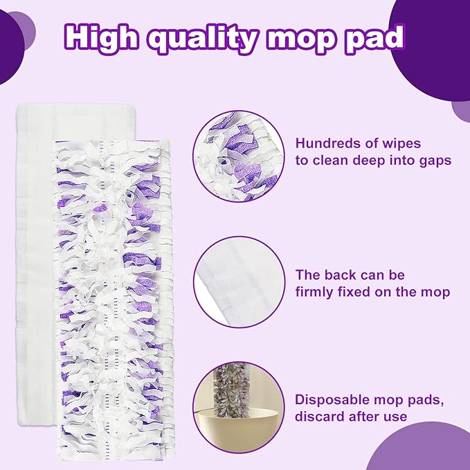 20 Count Disposable mop Pads Refills Compatible - Image 5