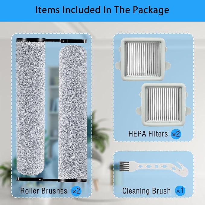 Soft Roller Brush for roboRock F25, F25ACECombo, F25 Combo, Cordless Wet Dry - Image 6