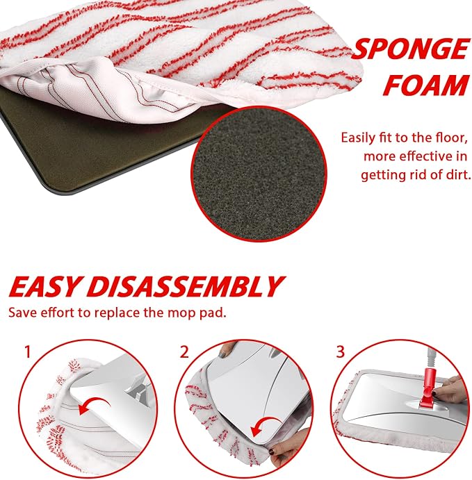 MASTERTOP Microfiber Mop, Extra Large Dust Mop - Image 5