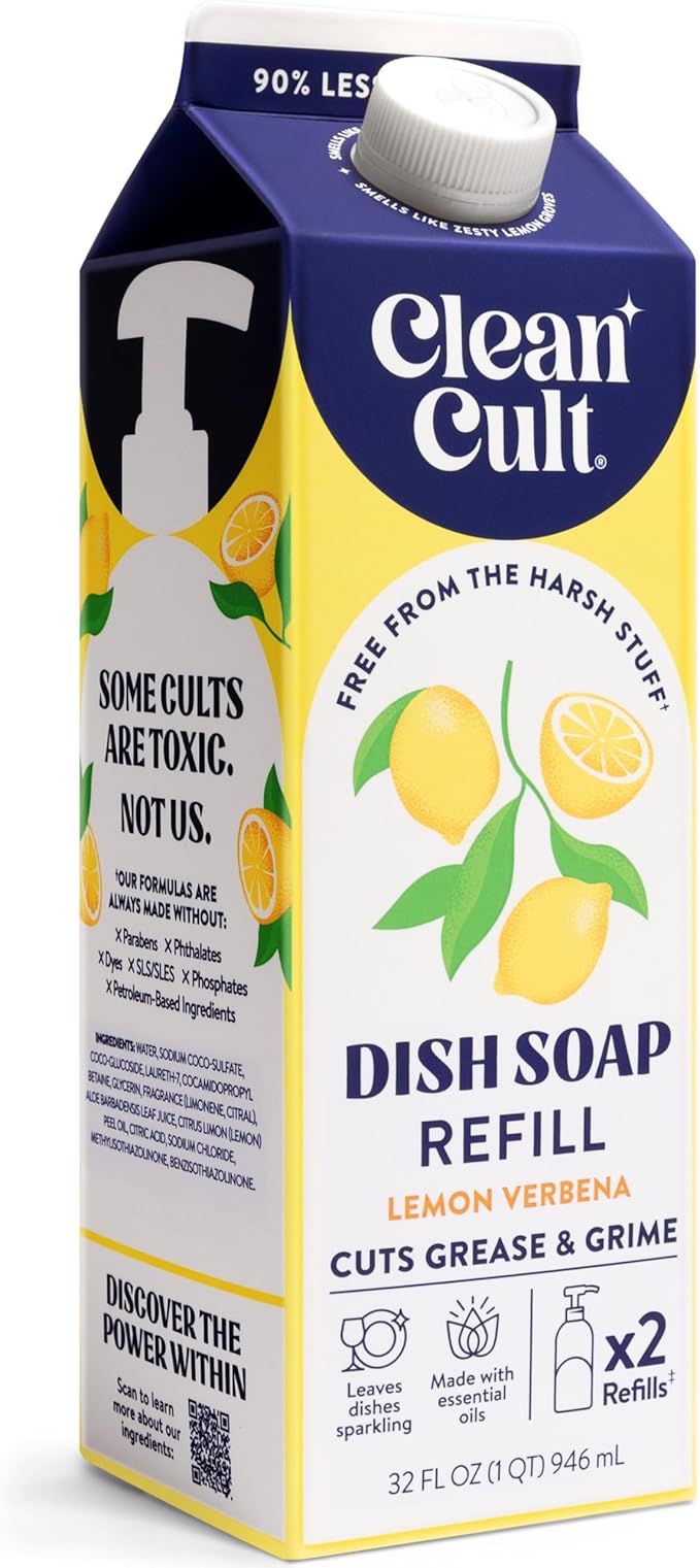 Cleancult Dish Soap Liquid Refill by Cleancult