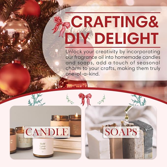SALKING Christmas Spirit Fragrance Oil, 120ml Premium Essential Oils - Image 5