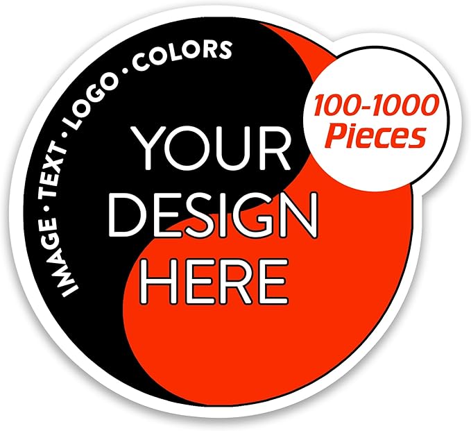 5-1000 Custom Vinyl Stickers by DayStarCustomDesigns