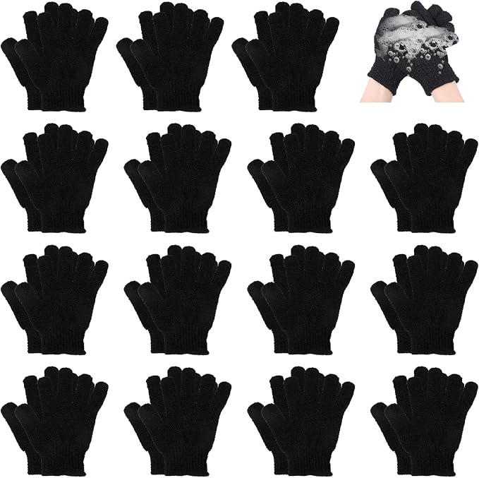 60Pcs Exfoliating Gloves Bulk, Exfoliating Body Scrubber Glove Exfoliator by Unknown