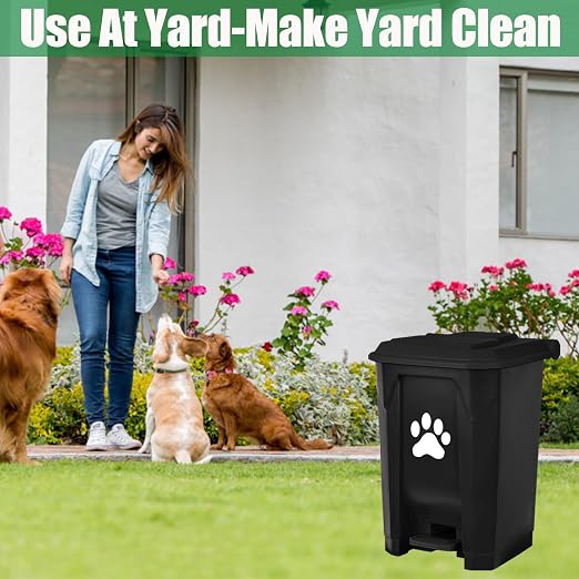 Outdoor Dog Poop Trash Can - Image 3