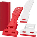 Dual-Width Plastic Razor Blade Scraper Tool Non Scratch by cleanan