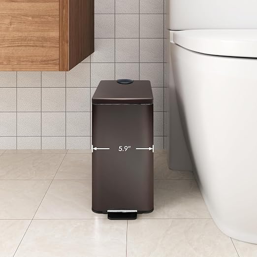 Stainless Steel Small Trash Can - Image 3