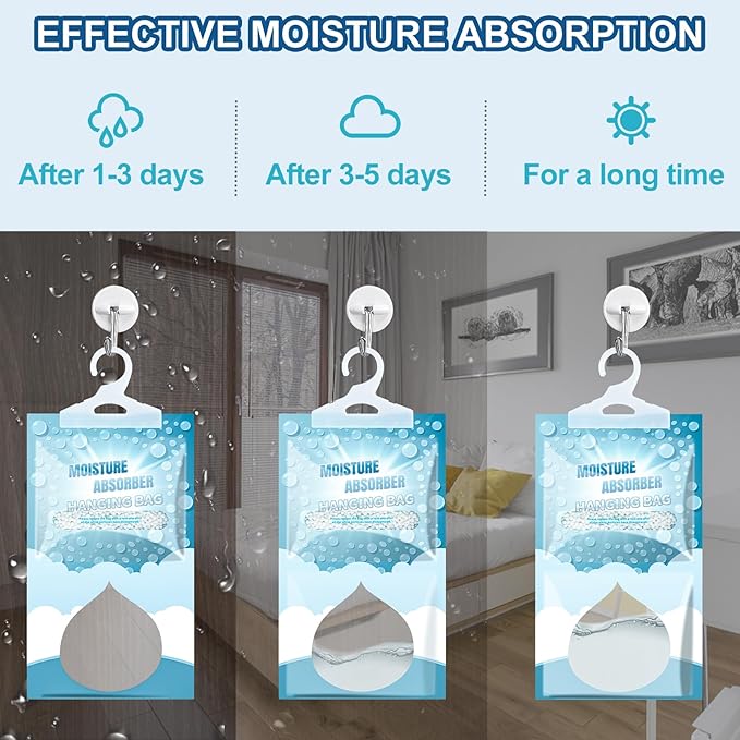 12 Pack Hanging Moisture Absorbers - Image 4