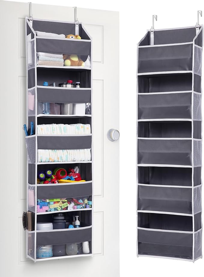 ULG 1 Pack Compact Size Over Door Organizer Slim Door Storage - Image 9