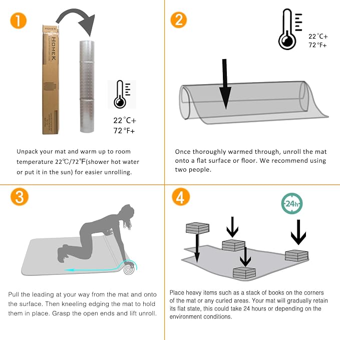 Office Chair Mat for Low Pile Carpet, 48” x 36” Transparent Office Desk Chair - Image 7