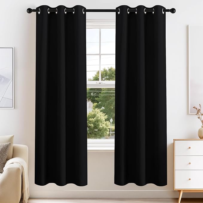 PONY DANCE Bedroom Blackout Curtains by PONYDANCE