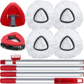 Spin Mop Head and Brush Replacement Compatible by Fatmass
