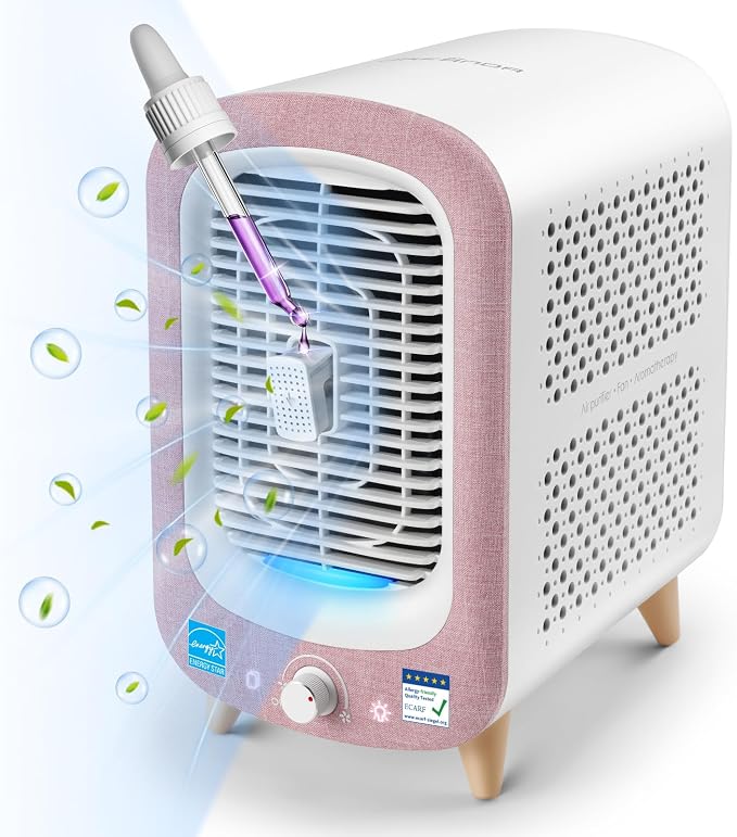 Jafanda Air Purifier for Home Bedroom 780sq ft, HEPA & Activated Carbon by Jaf%C3%A4nda