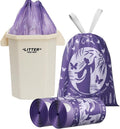 VOK 8 Gallon Trash Bags Drawstring, Medium Trash Bags by Unknown
