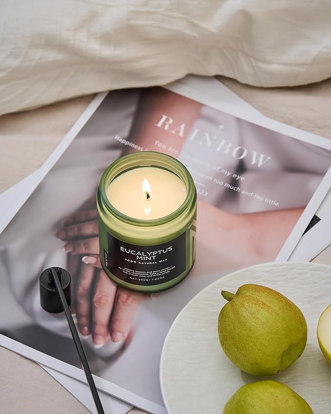 M&SENSE Eucalyptus & Mint Candles - Image 5