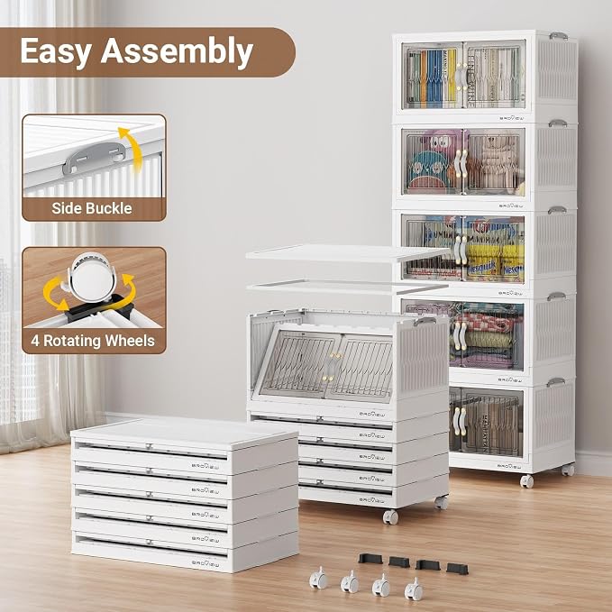 BROVIEW 600Qt Stackable Storage Bins - Image 6