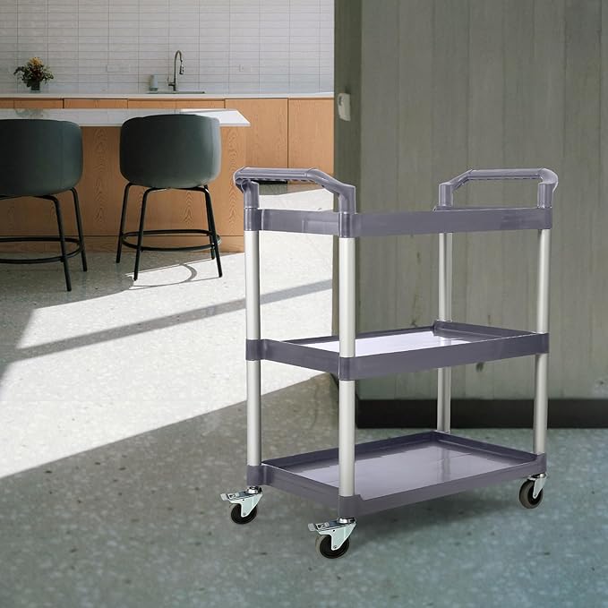 3-Tier Utility Rolling Cart - Image 2
