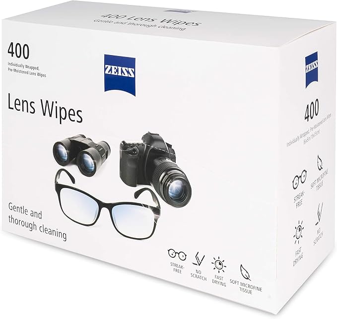 ZEISS Pre-Moistened Alcohol Wipes, Glasses Cleaner - Image 2