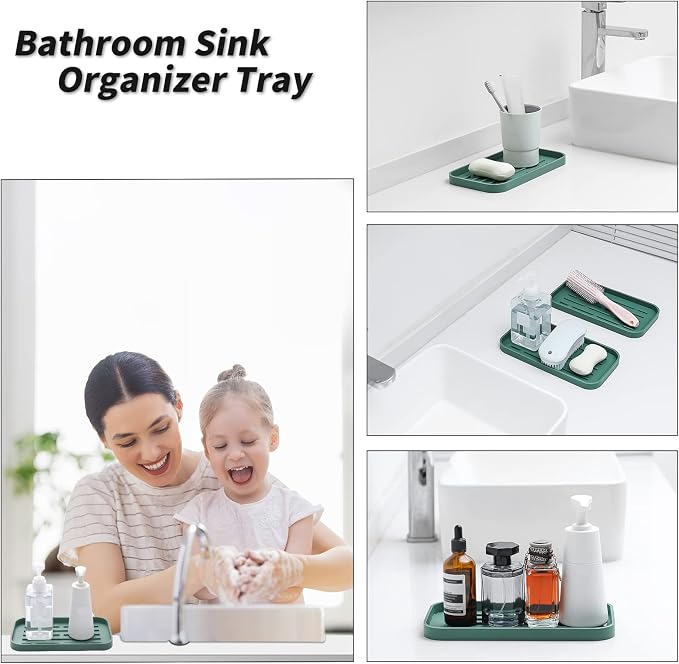 Silicone Kitchen Sink Organizer Tray - Image 4