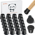 Meldel 24 PCS Silicone Chair Leg Floor Protectors Extra Small Rubber Felt by Meldel