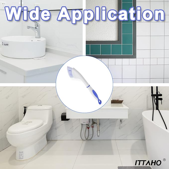 ITTAHO Floor Scrub Brush - 2 in 1 Deck Scrub Brush - Image 4