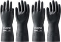 PACIFIC PPE 2 Pairs Chemical Resistant Gloves, Heavy Duty Industrial Rubber by PACIFICPPE