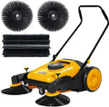 41" Industrial Walk-Behind Hand Push Floor Sweeper | Commercial 55L Large by Unknown
