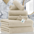 VOOVA & MOVAS Bath Towel Sets by VOOVAMOVAS