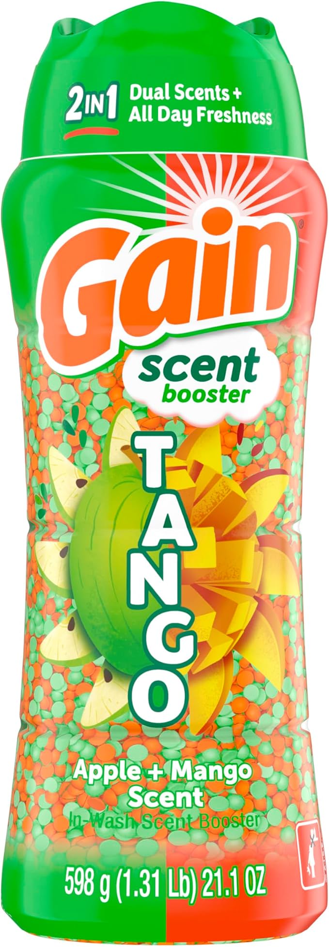 Gain Tango 2-in-1 Laundry Scent Booster Beads, Apple and Mango Scent, 21.1 OZ - Image 10