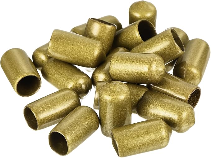 uxcell 20pcs Rubber End Caps 10.5mm ID Vinyl Round Tube Bolt Cap Cover Thread - Image 4