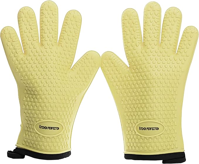 KITCHEN PERFECTION Silicone Smoker Oven Gloves by Kitchenperfection