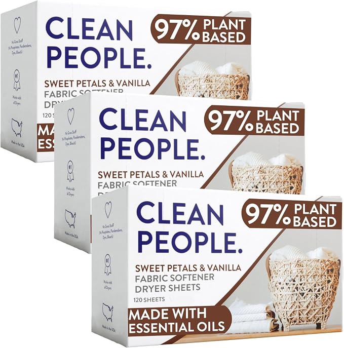 The Clean People Fabric Softener Sheets by CleanPeople