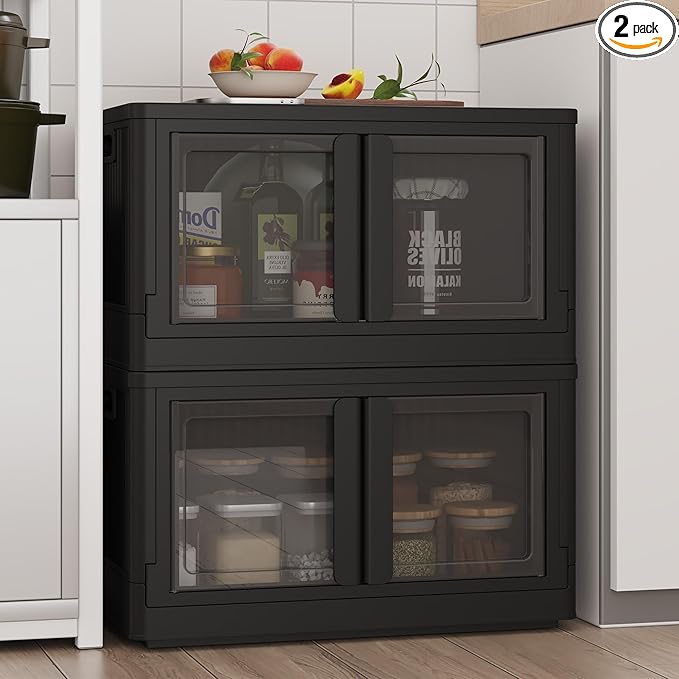 FLEXIMOUNTS 152 QT Stackable Storage Bins by FLEXIMOUNTS