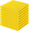 Homaxy 100% Cotton Waffle Weave Kitchen Dish Cloths, Ultra Soft Absorbent Quick by Homaxy