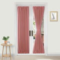 DWCN French Door Curtains – Rod Pocket Thermal Blackout Curtain by DWCN