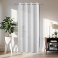 Joydeco Blackout Door Curtain for Doorway Privacy 72 Inches Long, Grommet by JOYDECO