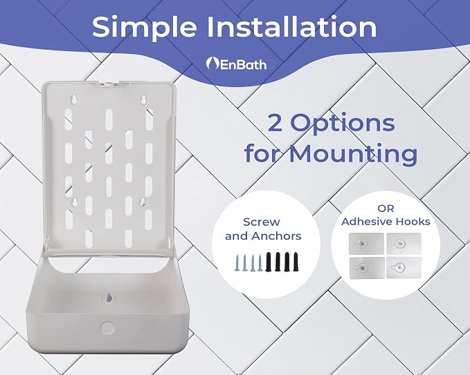 Commercial Paper Towel Dispenser Wall Mount, Holds 500 Multifold, Z Fold - Image 6