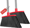 NACENA Heavy Duty Broom, 55 Inch Long Handle Outdoor Large Angle Brooms by NACENA