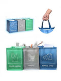 YOUNG DA Reusable Recycle Bags, 3-Piece Separate Recycling Bin Set by YOUNG+DA