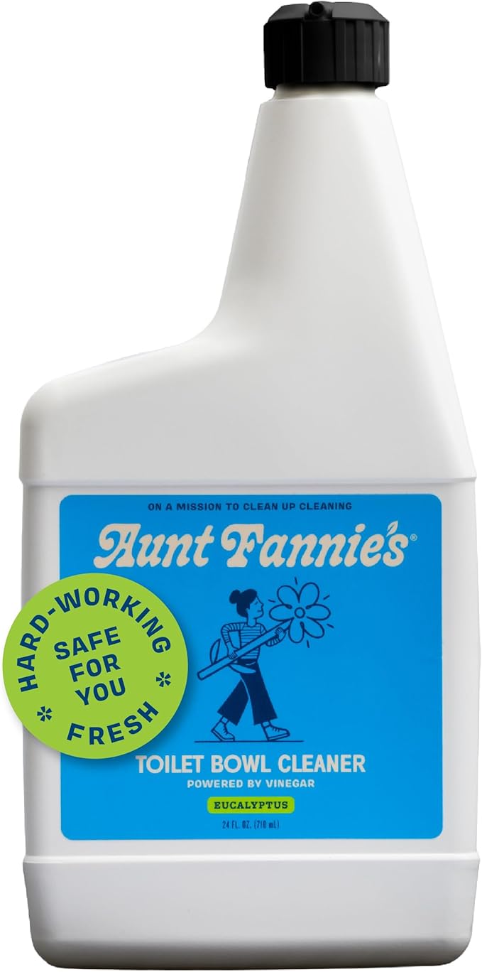 Aunt Fannie's Toilet Bowl Cleaner, Bleach-Free Cleaner Powered by Vinegar by AuntFannies