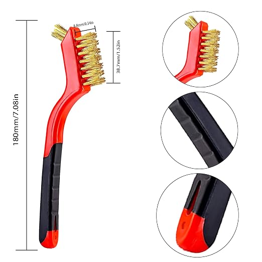 Wire Scratch Brush Set Soft Grip - Image 2