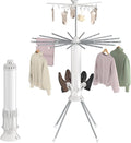 Clothes Drying Rack, 4-Legged Portable Drying Rack Clothing by SUNOUTLY