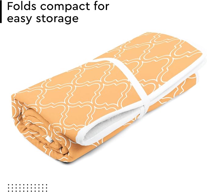 Encasa XO Ironing Mat/Pad with 3mm Padding & Silicone Iron Rest - Image 3