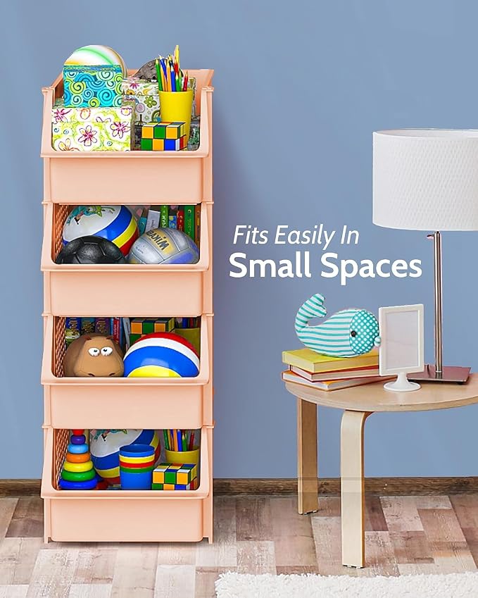 Skywin Stackable Storage Bins for Pantry, 12 Pack Stackable Bins For Organizing - Image 5