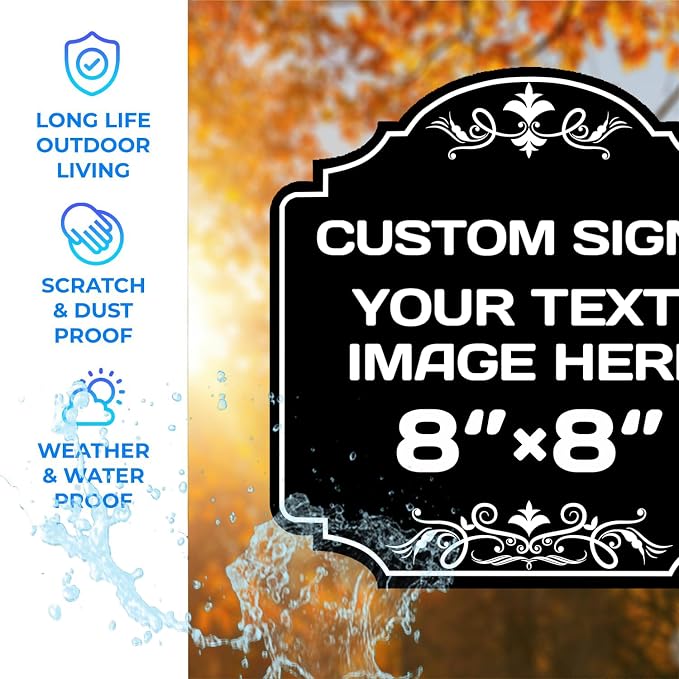 Personalized Aluminum Metal Signs - Image 3