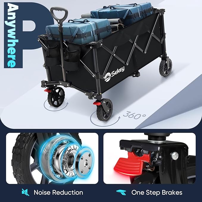 Sekey Collapsible Foldable Wagon - Image 5