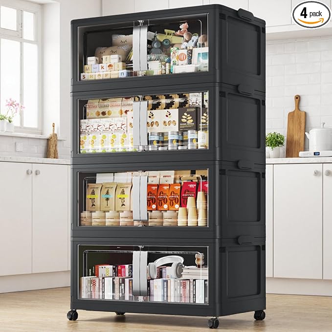 BROVIEW 640QT Stackable Storage Bins by BROVIEW-EnjoytheArtofLife