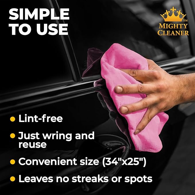 Premium XL Shammy Towel for Car - Image 5